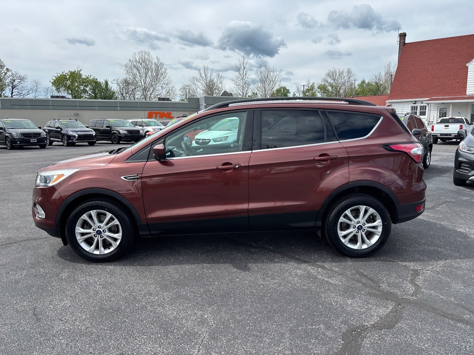 2018 Ford Escape — interior view