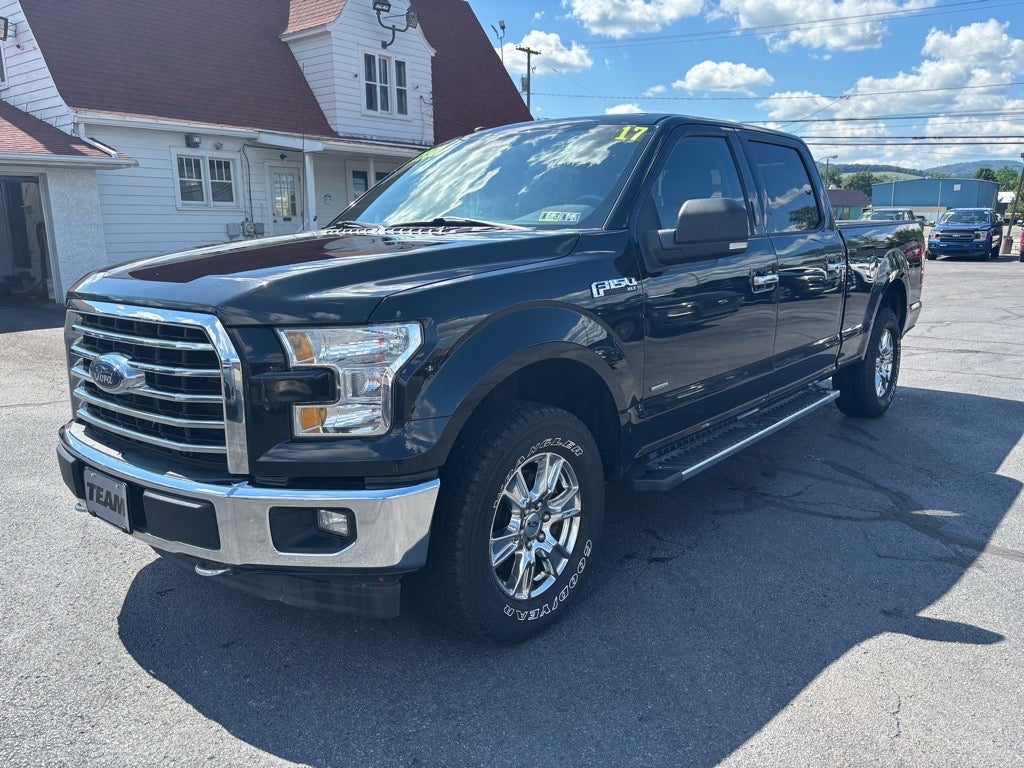 2017 Ford F-150 — rear three-quarter view