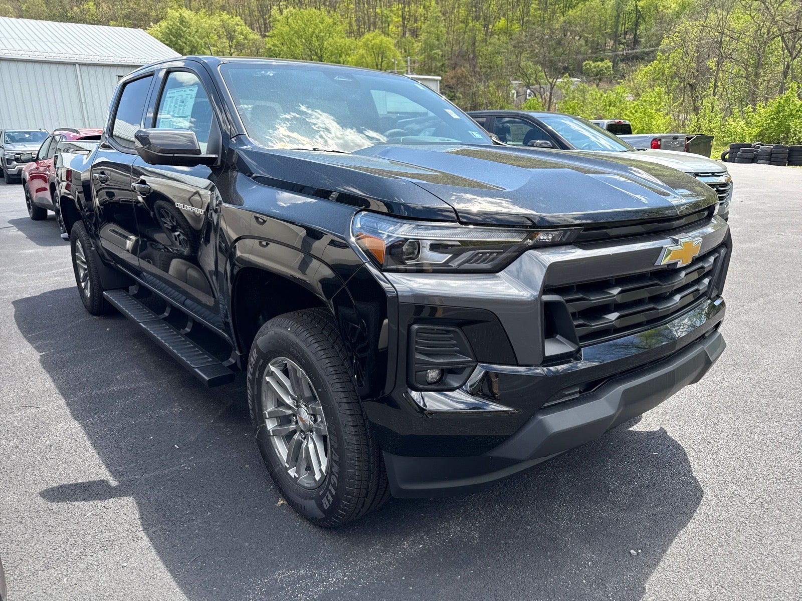 2026 Chevrolet Colorado — rear three-quarter view