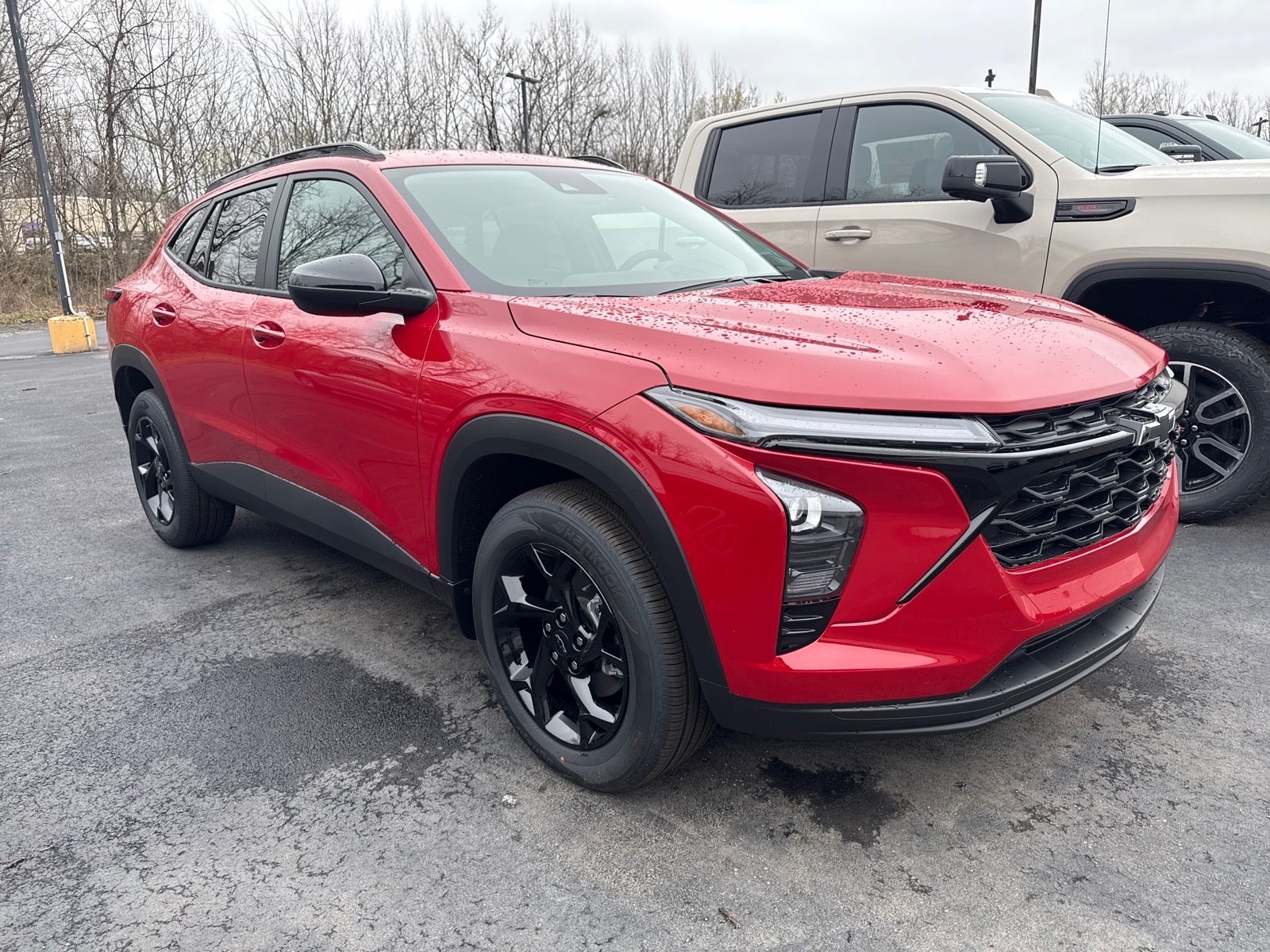 2026 Chevrolet Trax — rear three-quarter view