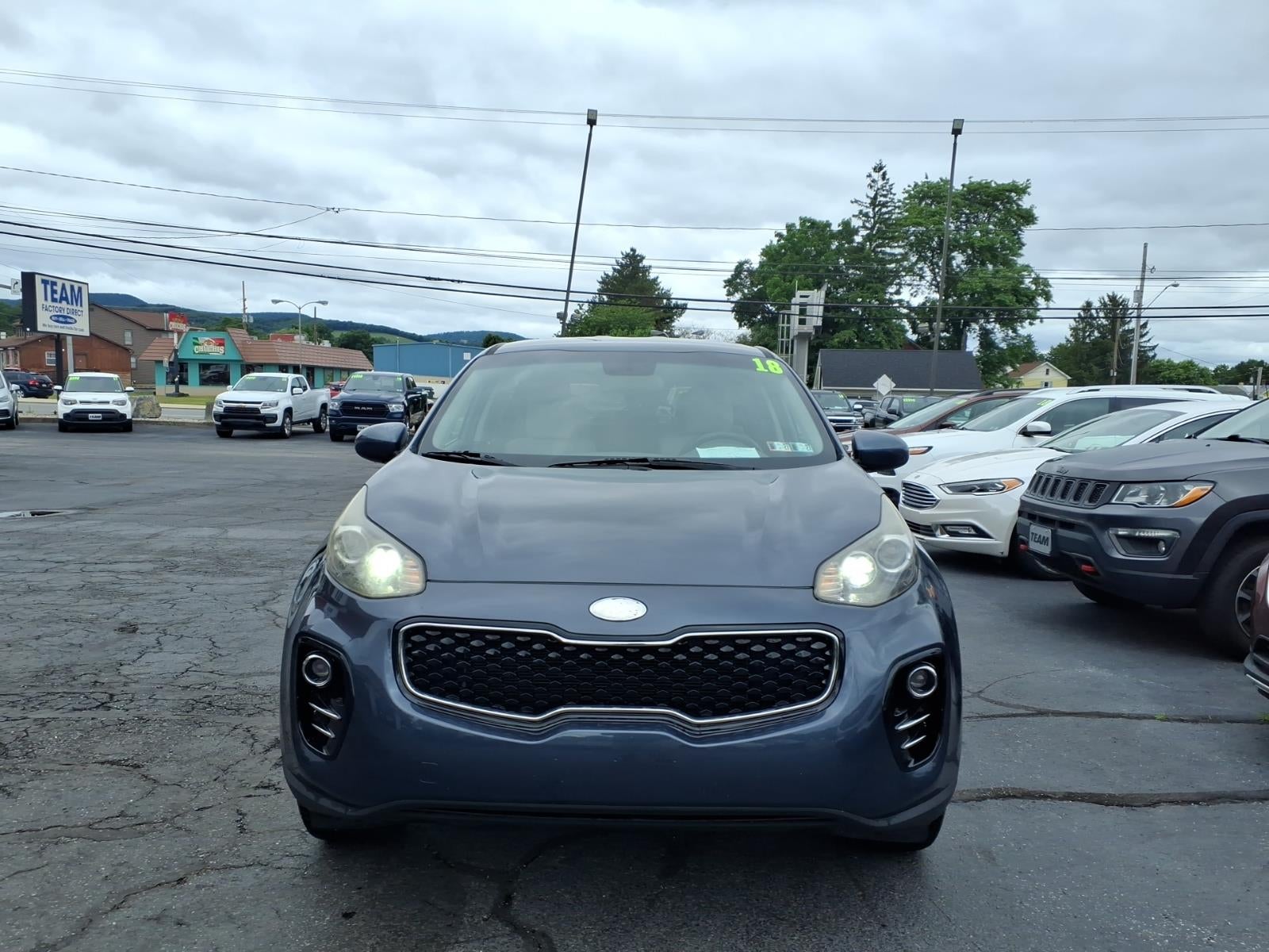 2018 Kia Sportage — side profile view