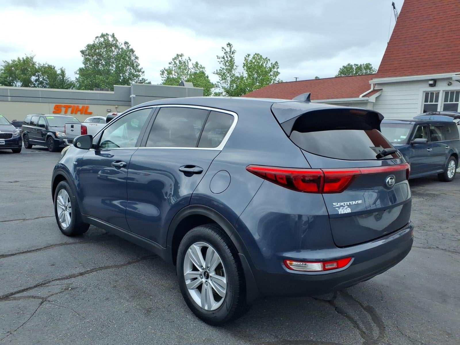 2018 Kia Sportage — interior view